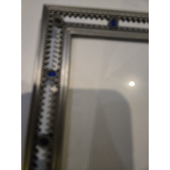 ELSAL ("Jeweled") PICTURE FRAME; FOR 4" x 6" - Picture 3 of 5